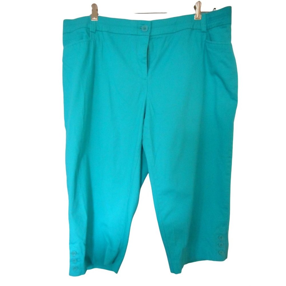 Studio Works Teal Capris